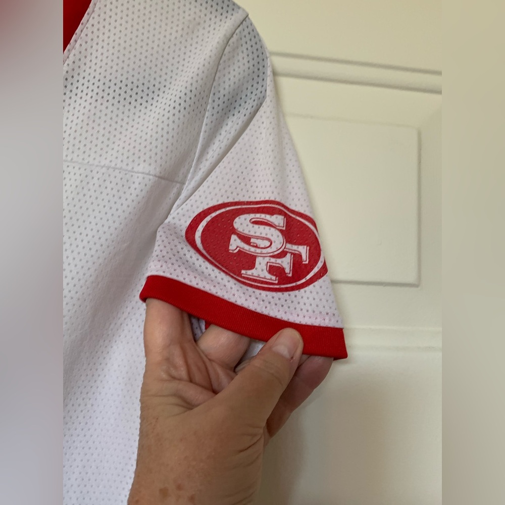San Francisco 49ers Sequin Victoria’s Secret PINK Jersey Shirt 🌴 - Picture 5 of 8
